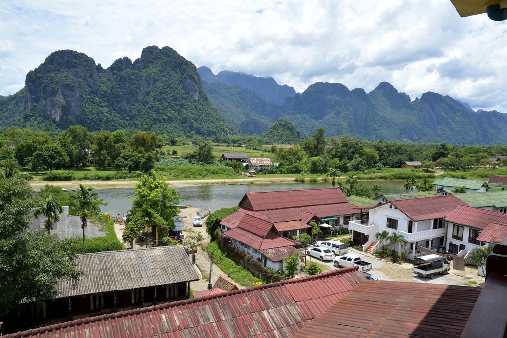 Hotel Vilayvong Vang Vieng Esterno foto