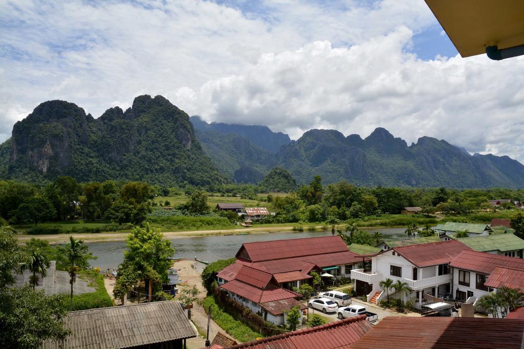 Hotel Vilayvong Vang Vieng Esterno foto
