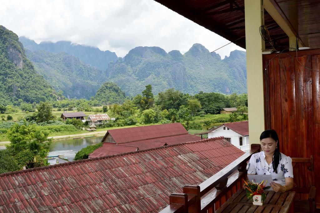 Hotel Vilayvong Vang Vieng Esterno foto